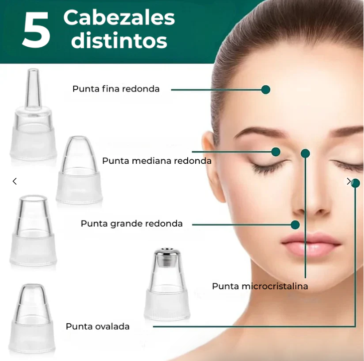 Limpiador Facial de Micro Burbujas – Piel Limpia, Suave y Radiante en Minutos